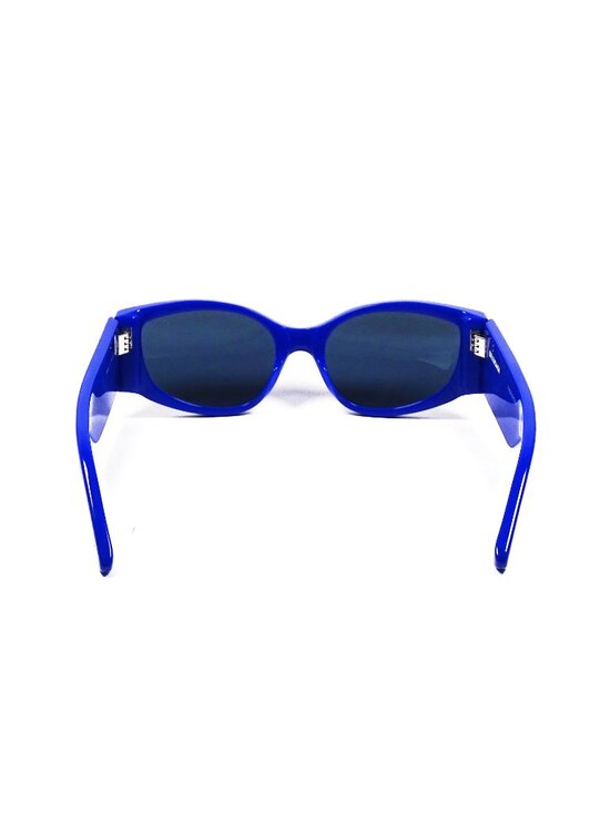BALENCIAGA BBO258S 010 Blue Frame Blue Lens 56-18-145 Sunglasses main image 5